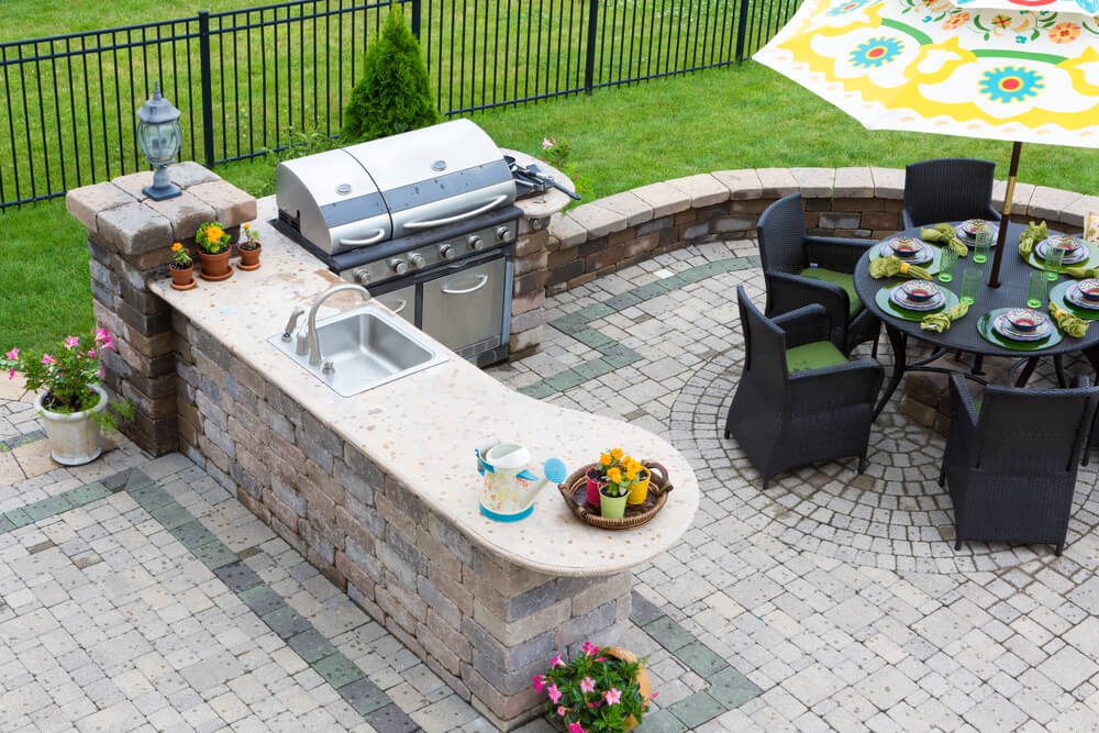 Outdoor Plumbing for new kitchen