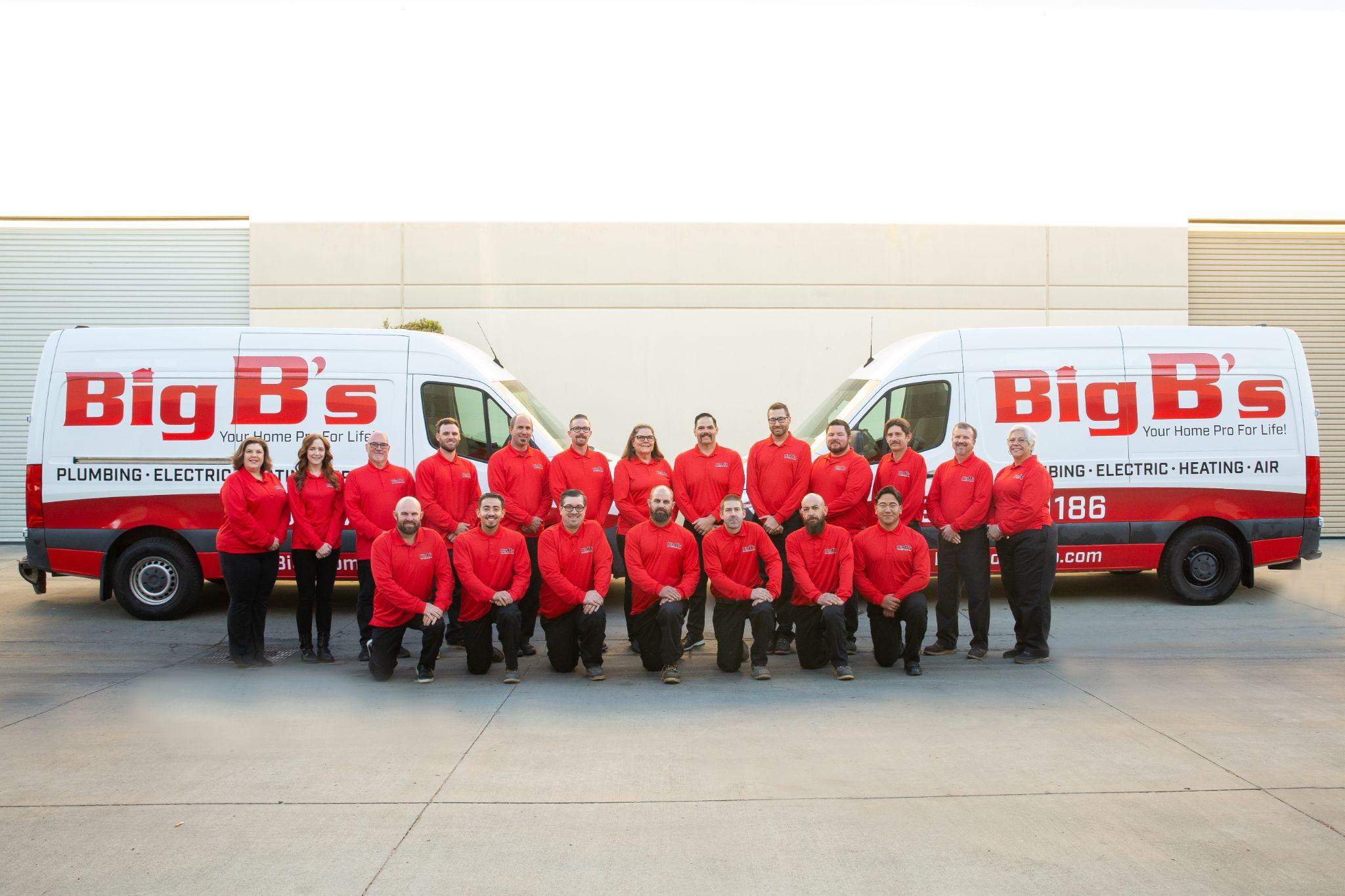 Big B's HVAC team