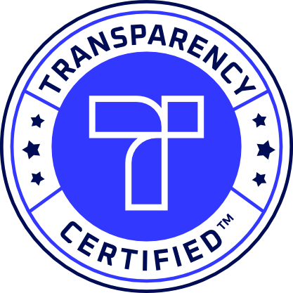 transparency certified badge